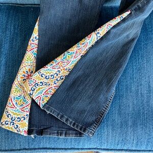 Custom flare bell bottom jeans